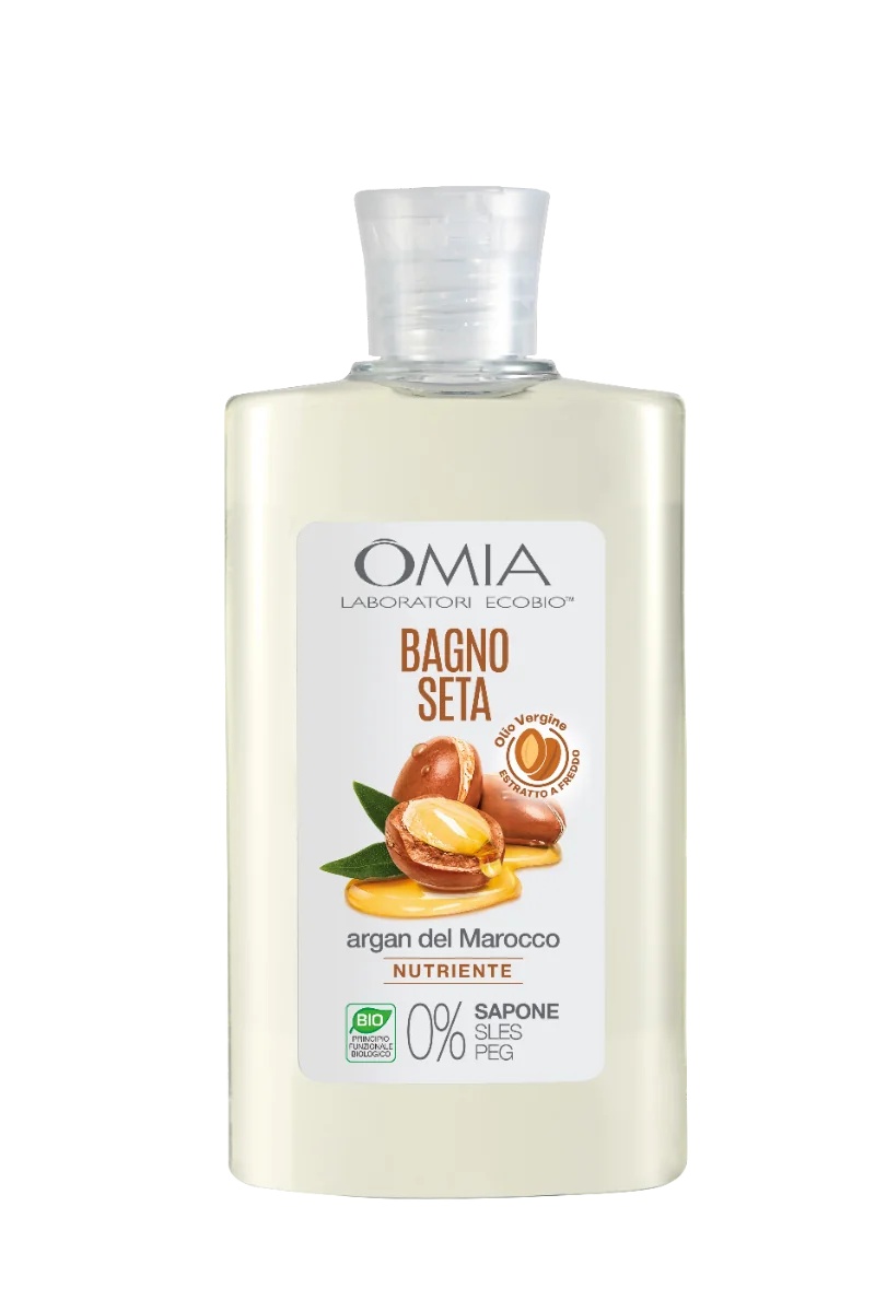 Bain de soie OMIA Erboristica à l'huile d'argan bio 400 ml