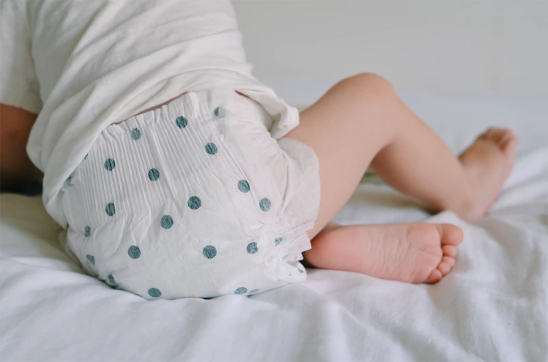Kolorky Deluxe Velvet Dots wegwerp ECO-luiers