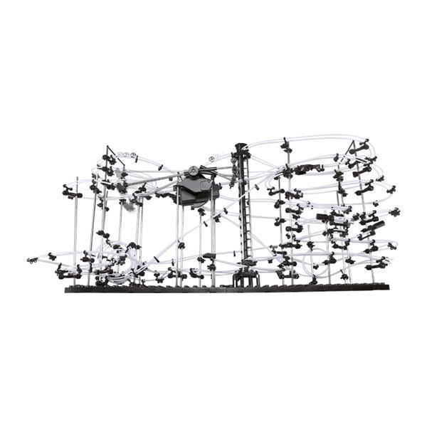 Jouet - IGGI - Space Rail Niveau 5 Perpétuelle Rollercoaster - Circuit de billes avec 5 pistes et bras oscillant