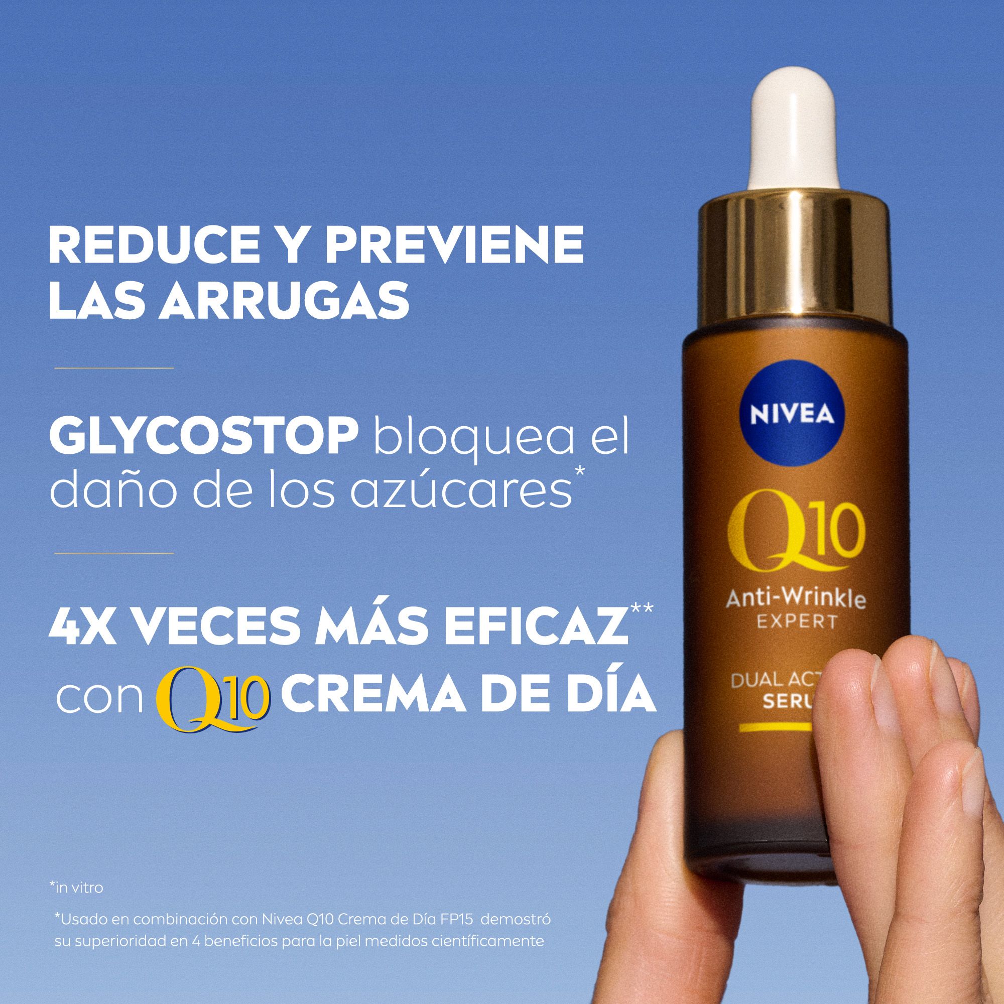 Q10 Expert sérum proti vráskam s dvojitým účinkom Séra