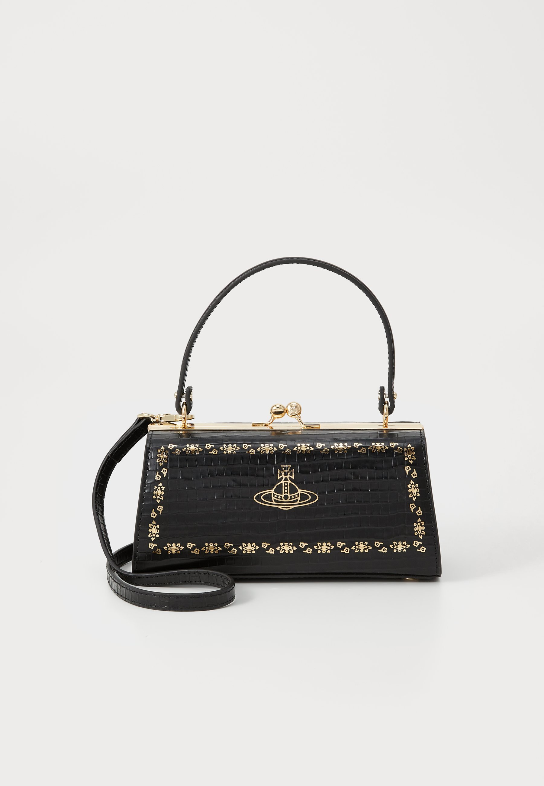 Borsa a mano Vivienne Westwood DOLL FRAME - nera