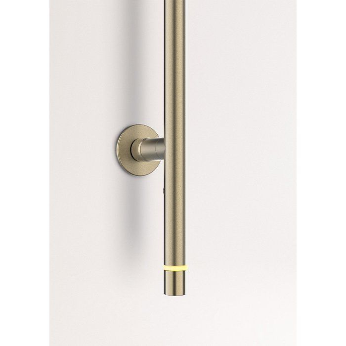Elektrischer Handtuchwärmer - Create - 1-Stab - Gebürstetes Gold - 60 W/120 W