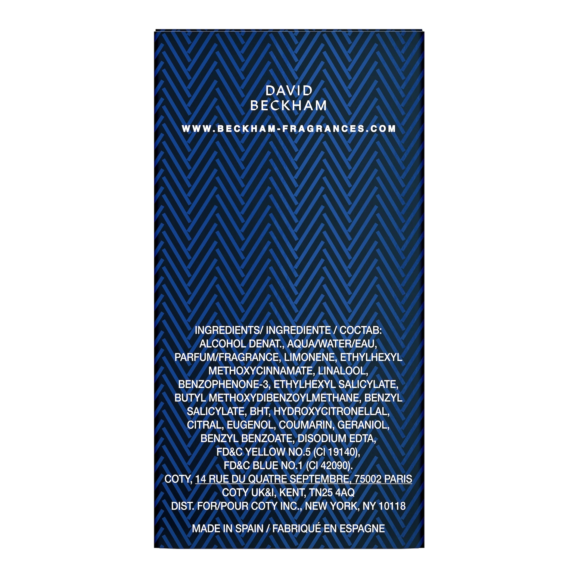 Classic Blue EDT 50 ml - David Beckham