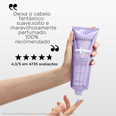 Kérastase Blond Absolu Fondant Cicaflash Hellävarainen murtumista estävä hoitoaine vaaleille hiuksille 250 ml