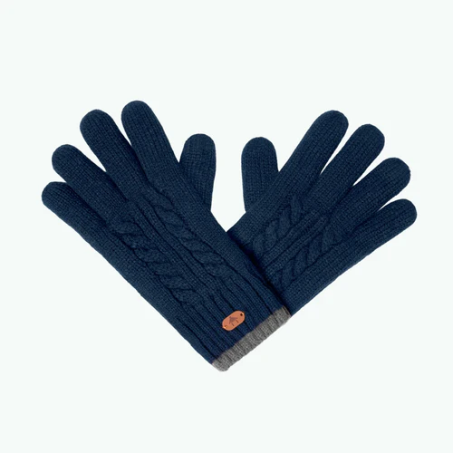 Cabaia Gants Creamy gin Bleu marine bleu marine