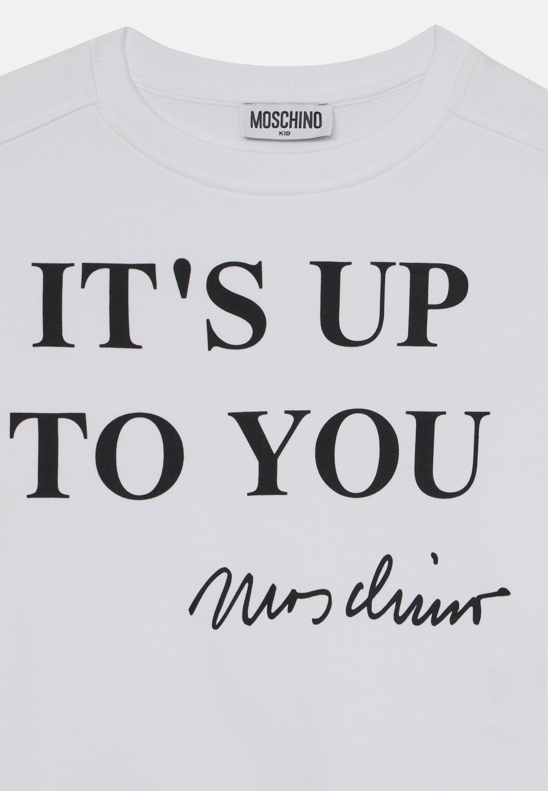 MOSCHINO FASHION SHOW - Sweatshirt - bianco ottico