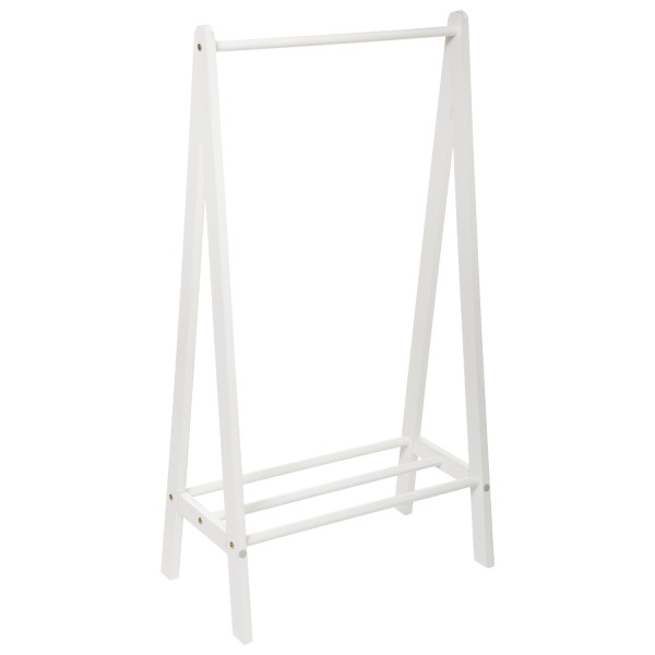 Stojak na ubrania dla dzieci z półką, wys. 115 cm