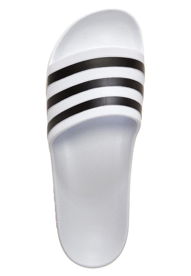 adidas Sportswear ADILETTE AQUA - Muiltjes - wolkwit kernzwart wolkwit