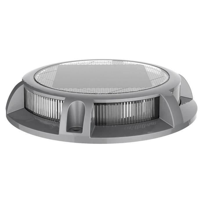 GALIX 15 Lumen Warmwit Aluminium Solar Spotlight - Klassiek - Werkt op zonne-energie - Buiten
