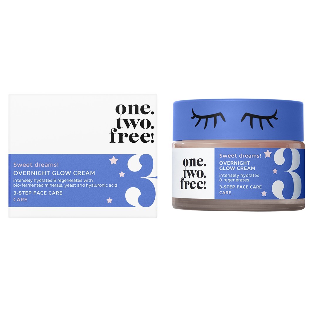 one.two.free! Noćna krema za sjaj – 15 ml