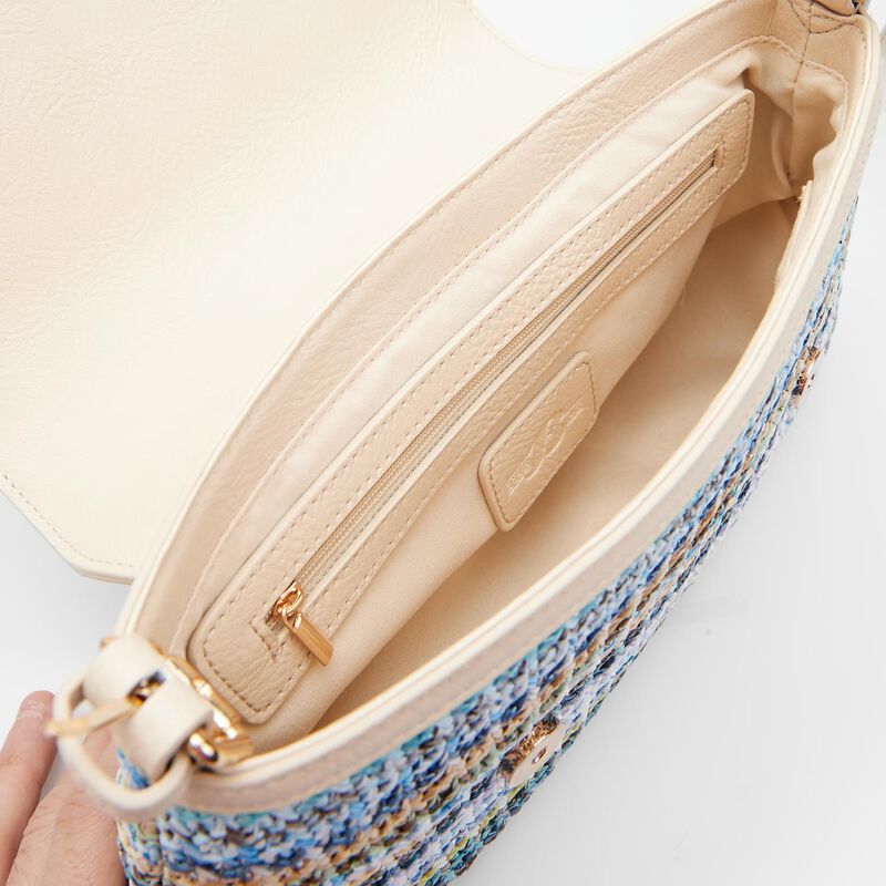 BATA Dam Raffia Axelväska
