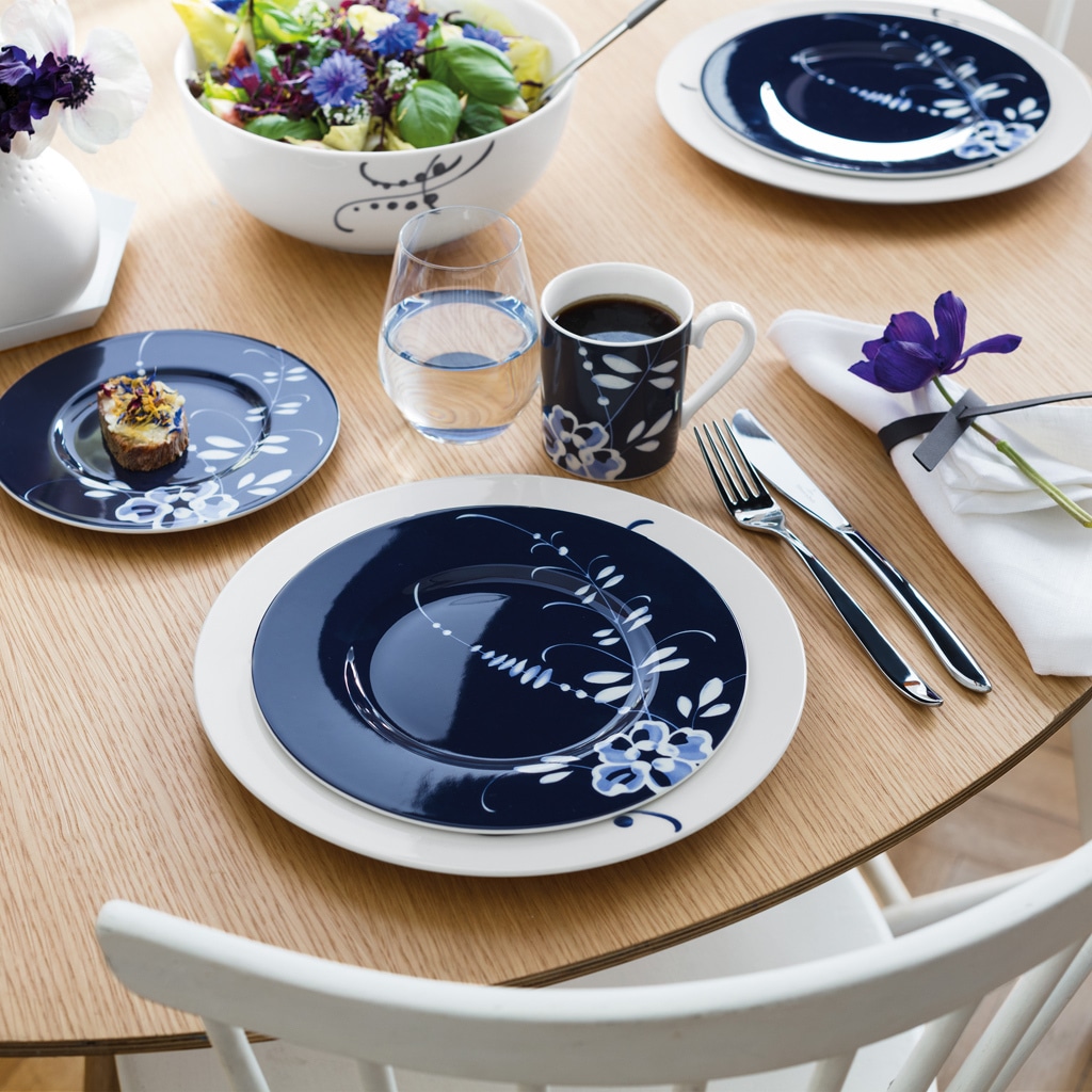 Villeroy & Boch assiette à petit-déjeuner bleu Vieux Luxembourg Brindille - 1 pièce