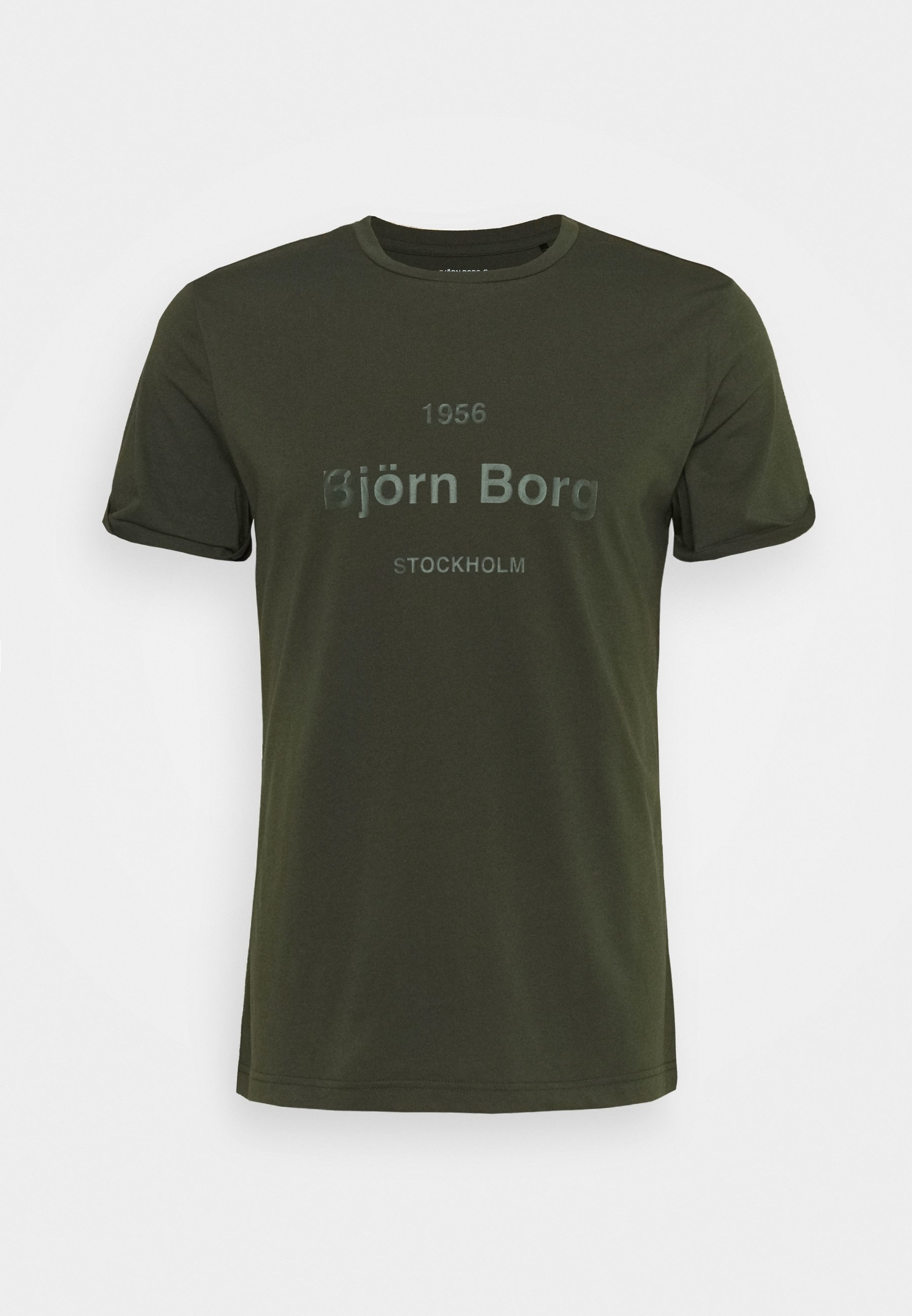 Björn Borg T-shirt met print - olijfgroen