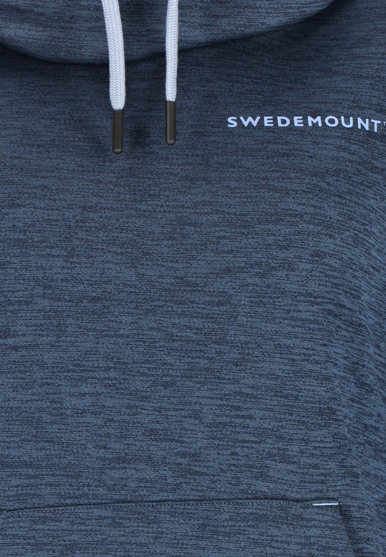 Swedemount Hoodie - granatowy melanż jasnoniebieski