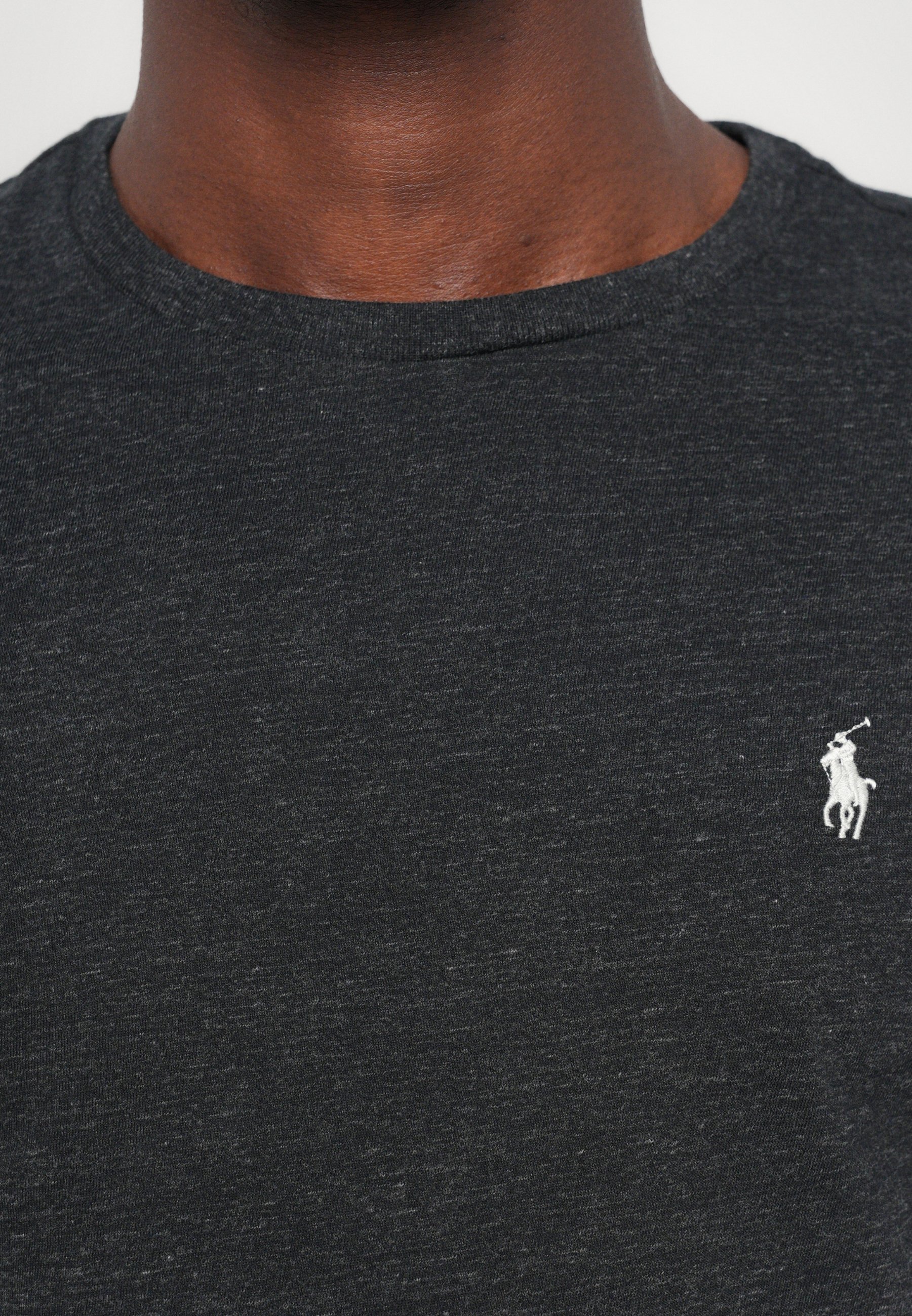 Polo Ralph Lauren CUSTOM SLIM FIT JERSEY MARŠKINĖLIAI - Ilgomis rankovėmis palaidinė - juodi