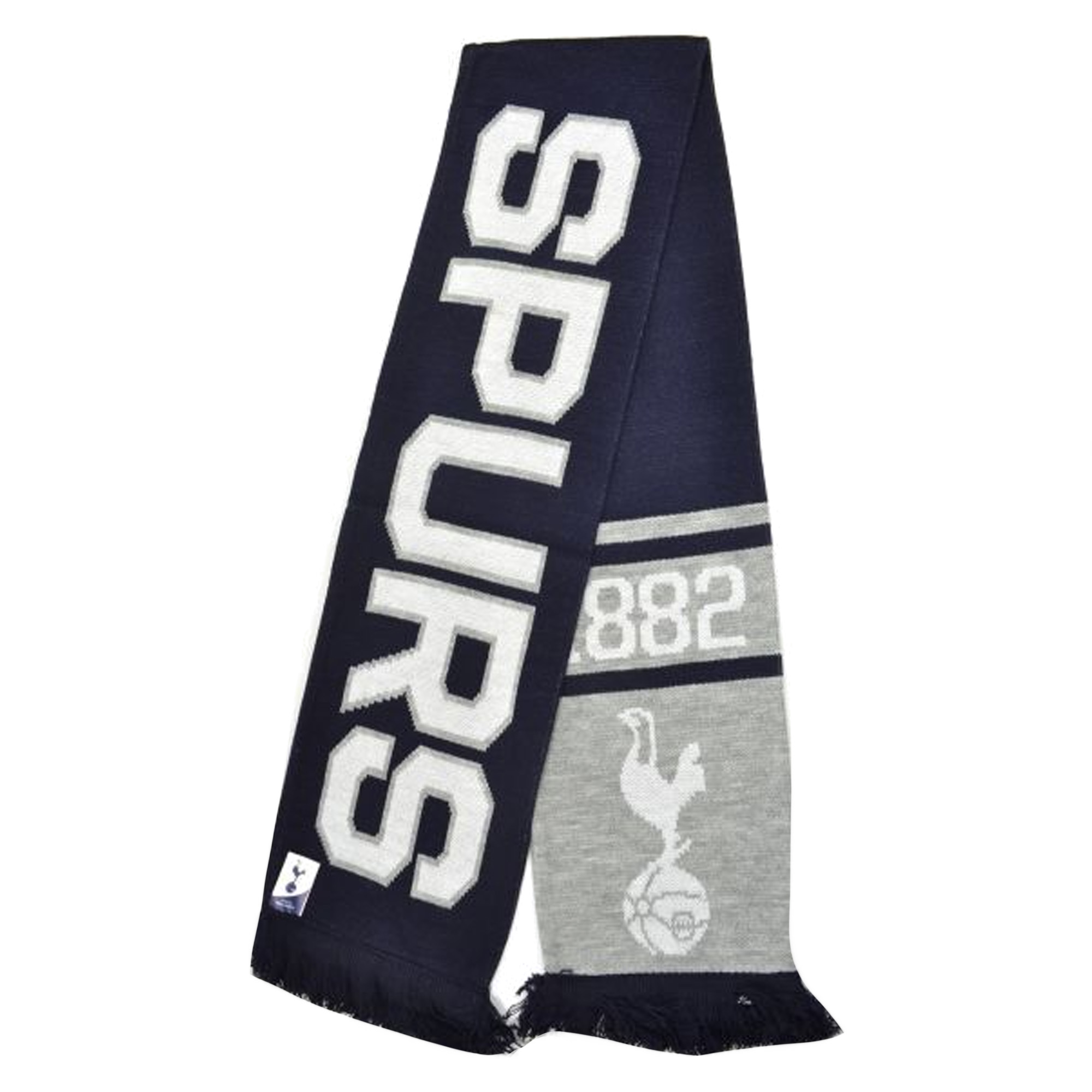  Oficiálny Bufanda Jacquard Diseño Tottenham Hotspur Fc Nero