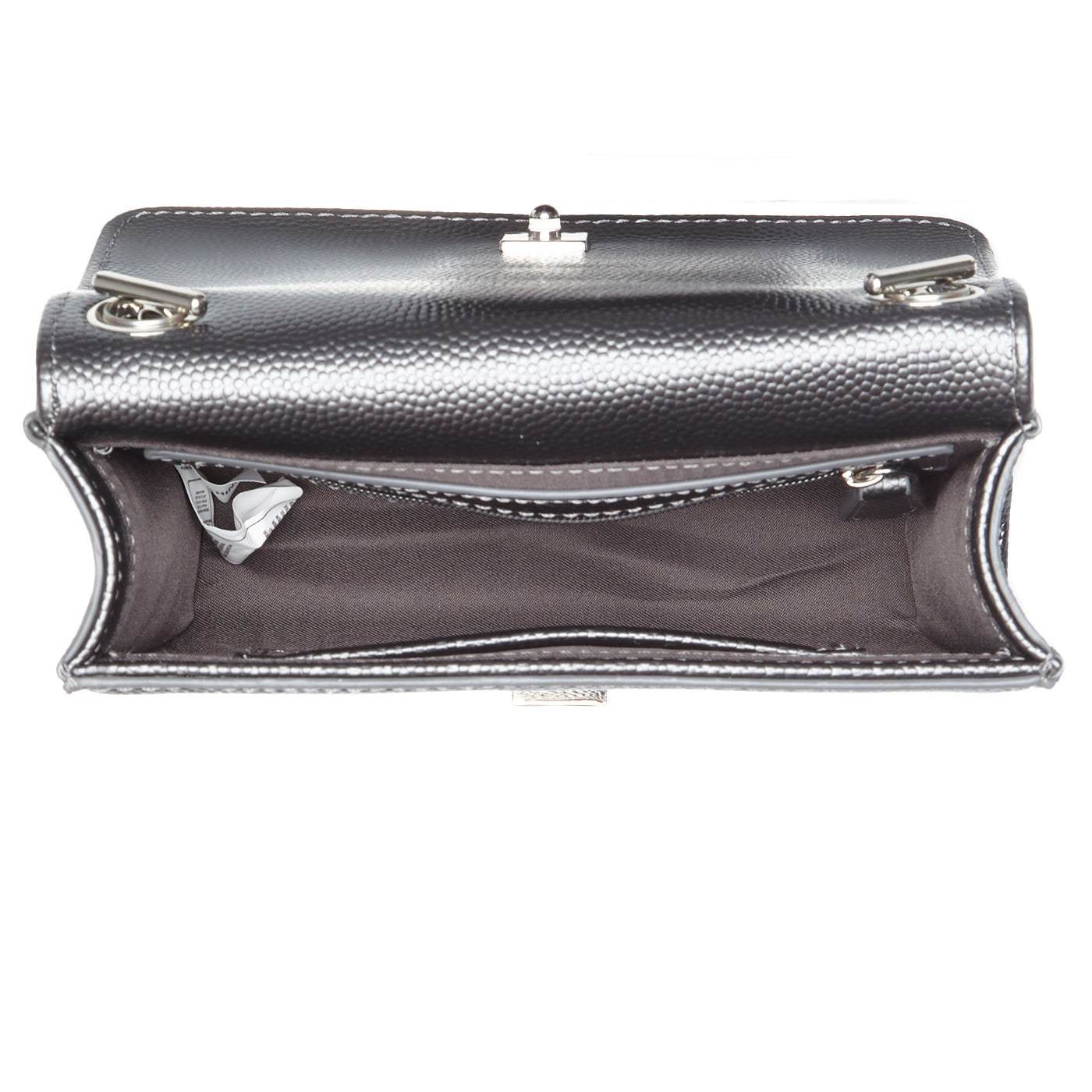 Valentino rankinė, rankinė per petį, modelis Divina Grey - plastikinė - 1 vnt.