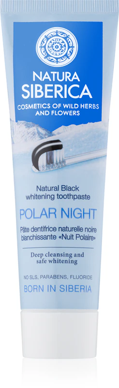Natura Siberica Polar Night Black Whitening Toothpaste