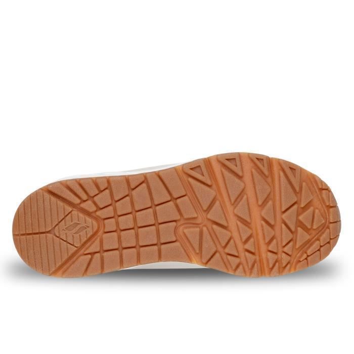 Chaussures Skechers Uno Gen1 - Shimmer Away pour Fille Beige 310545L-NAT