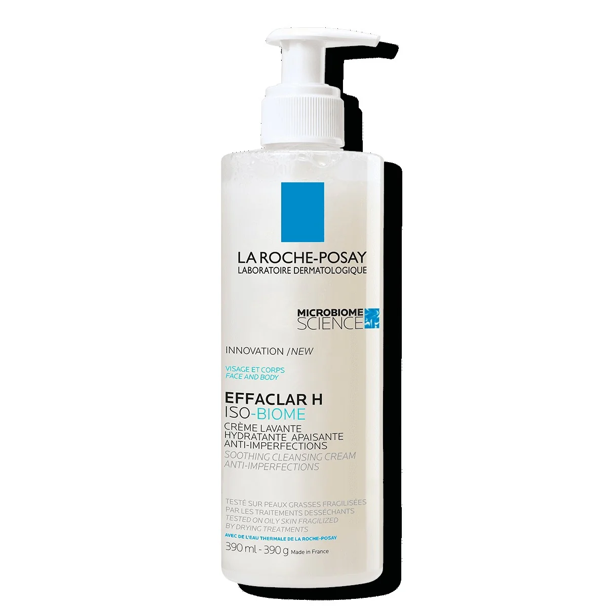 Effaclar Effaclar Crema viso Effaclar H Iso-biome - Crema detergente viso, Bagno e Doccia