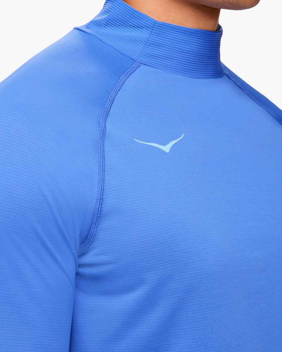 HOKA Laagjes voor koud weer. Schitterend blauw.
