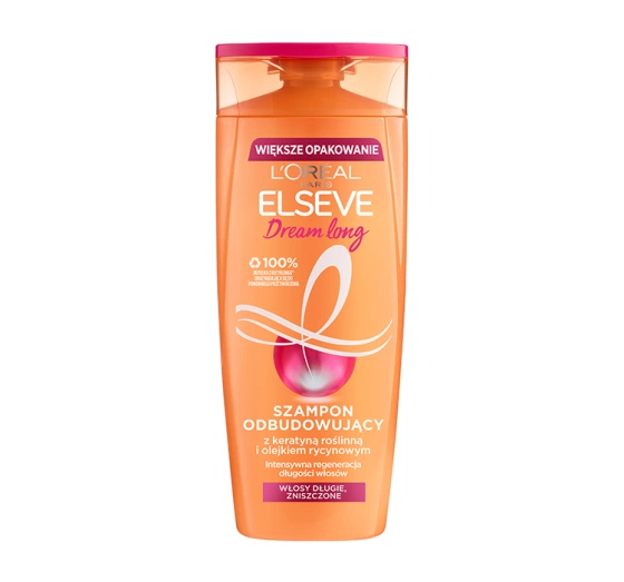 L'Oréal Paris Elseve Dream Long odbudowujący szampon do włosów 500 ml