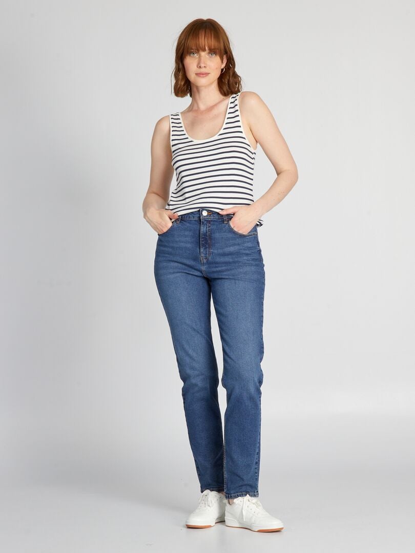 Normale pasvorm jeans - 32L - BLAUW