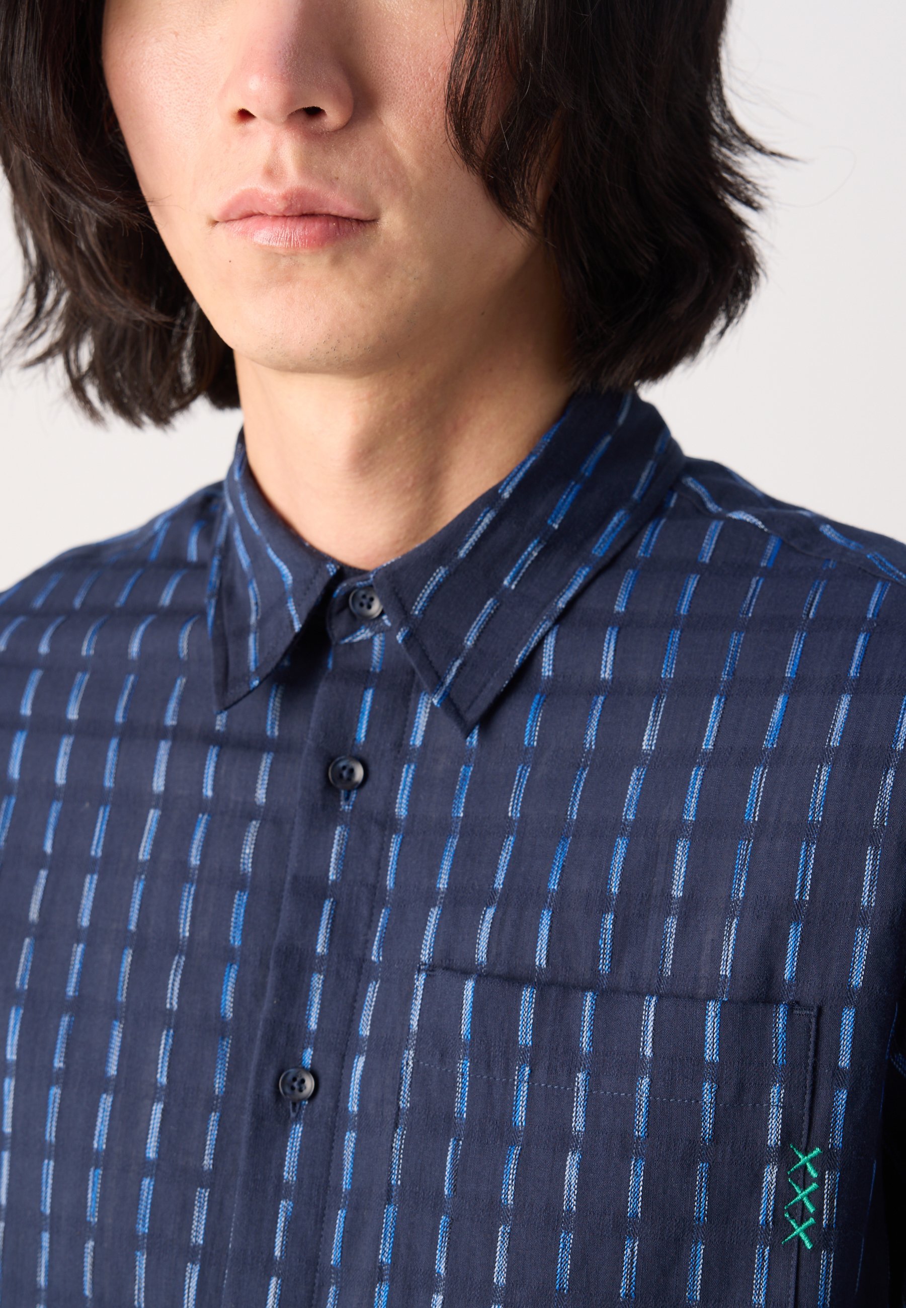 Scotch & Soda gestreept shirt - Shirt - marineblauw/blauw
