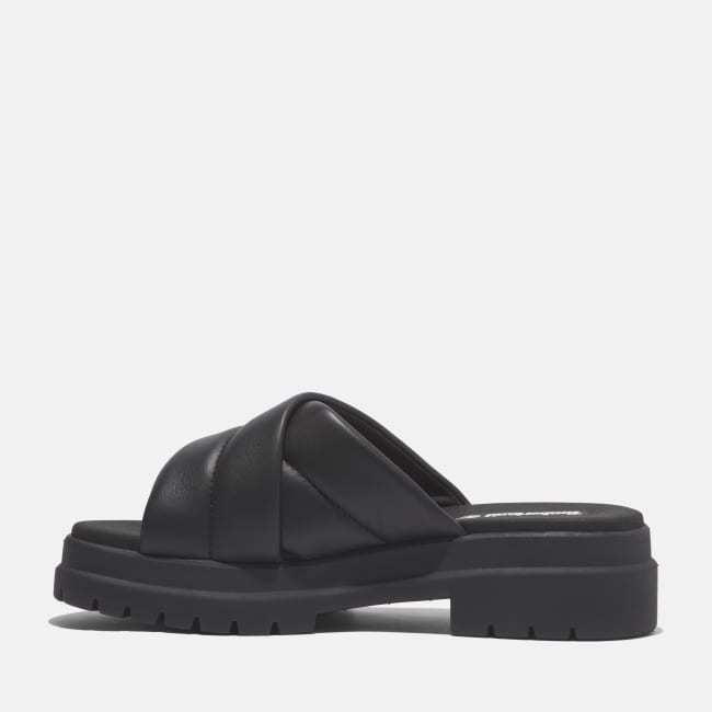 Sandalo London Vibe da Donna in colore nero