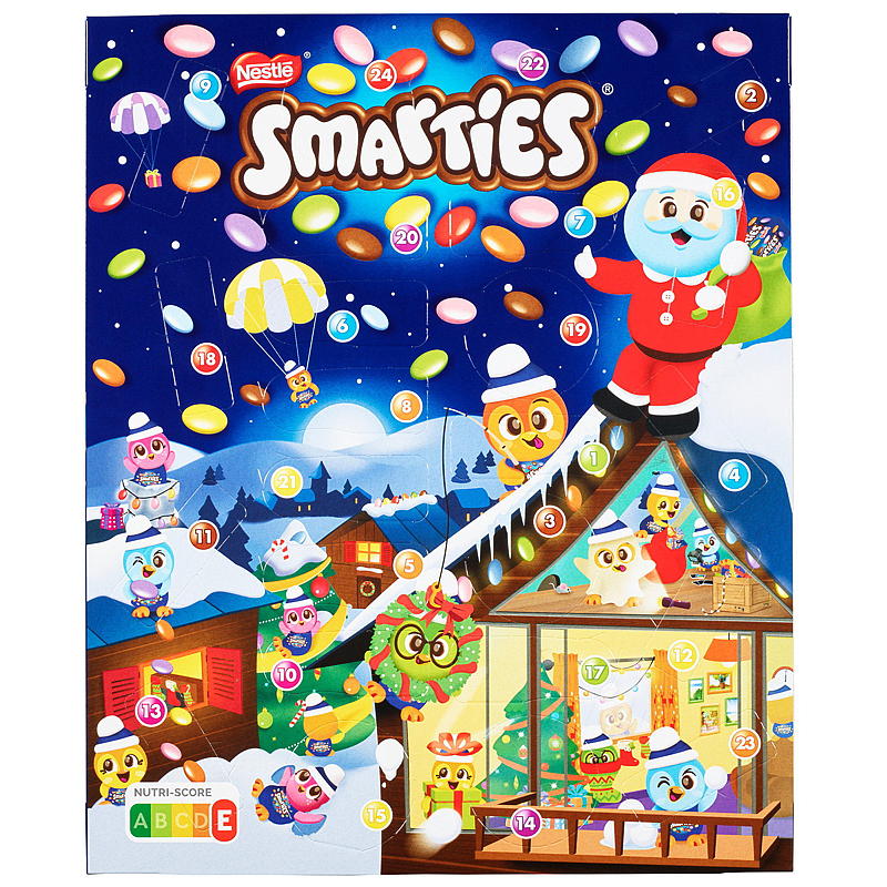 Nestlé Adventskalender 335 g Smarties