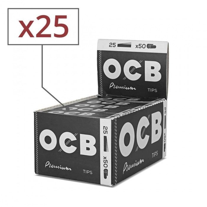 Filtri in cartone perforato OCB x 25