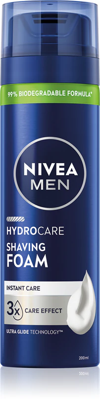 Espuma de barbear NIVEA MEN Hydrocare para homens