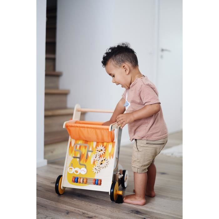 Tukan-Lauflernhilfe – KLEINER FUSS – Gelb – Unisex – Mit Horn, Formensortierer und Schiebelabyrinth
