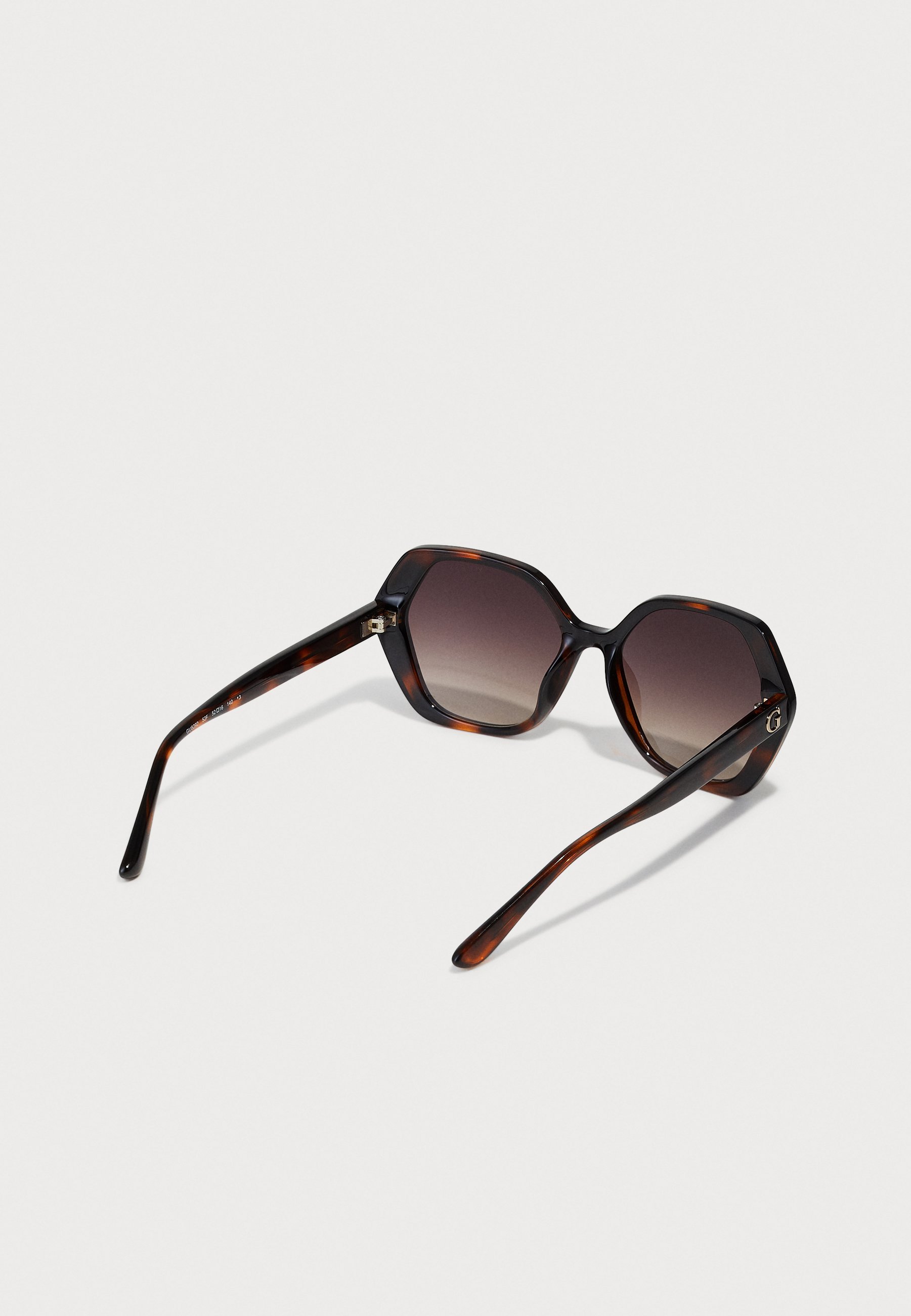 Guess Okulary przeciwsłoneczne UNISEX - Okulary przeciwsłoneczne - ciemny havana