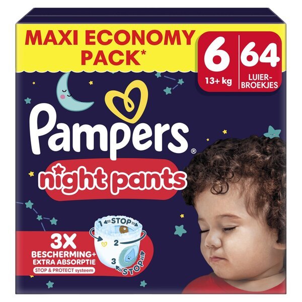 Pampers Baby-Dry Night Pant S6 Maxi pakovanje<br>mt 6 (13+ kg), 64 komada