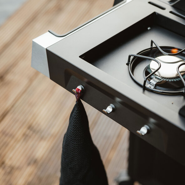 Boston EVO Pro 4 SIKR Turbo gasgrill inclusief weerbestendige hoes