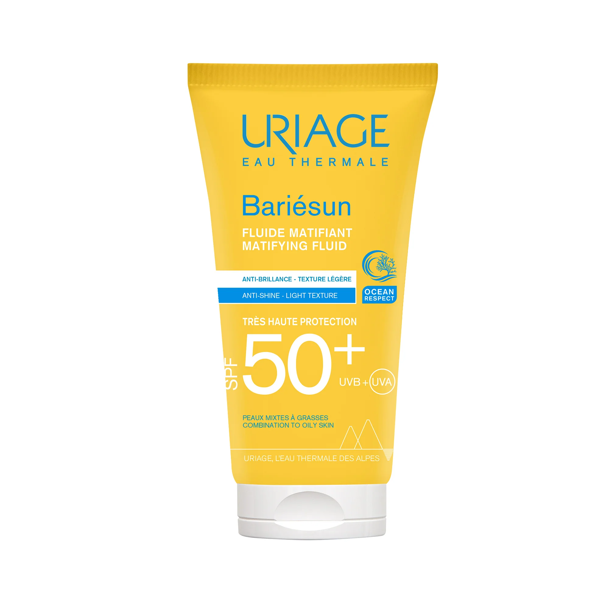 BARIESUN Fluido Mat Viso SPF50+ - Solare viso alta prot.