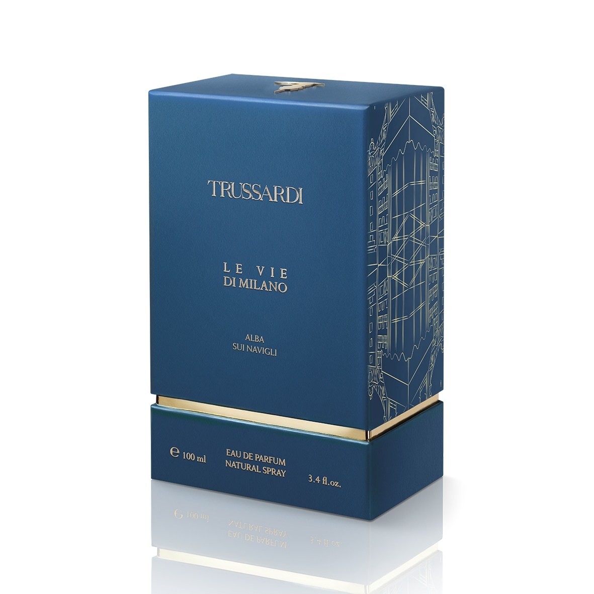 Trussardi parfumūdens Le Vie di Milano Along The Canals Alba Sui Navigli - 100 ml