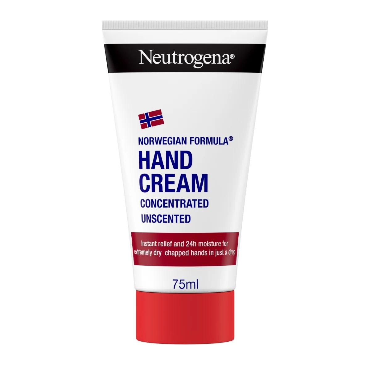 NEUTROGENA Crème Mains Hydratante Neutrogena Sans Parfum 75 ml Hydrate les mains sèches pendant 24 heures