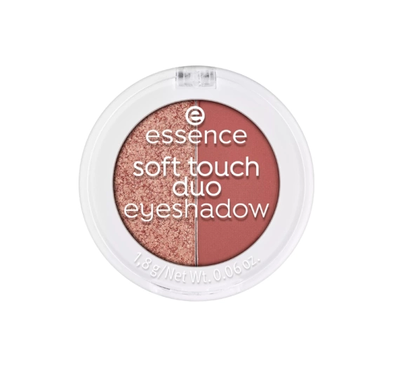Essence Soft Touch Duo Eyeshadow podwójny cień do powiek 01 Bronze Beauty 1,8 g