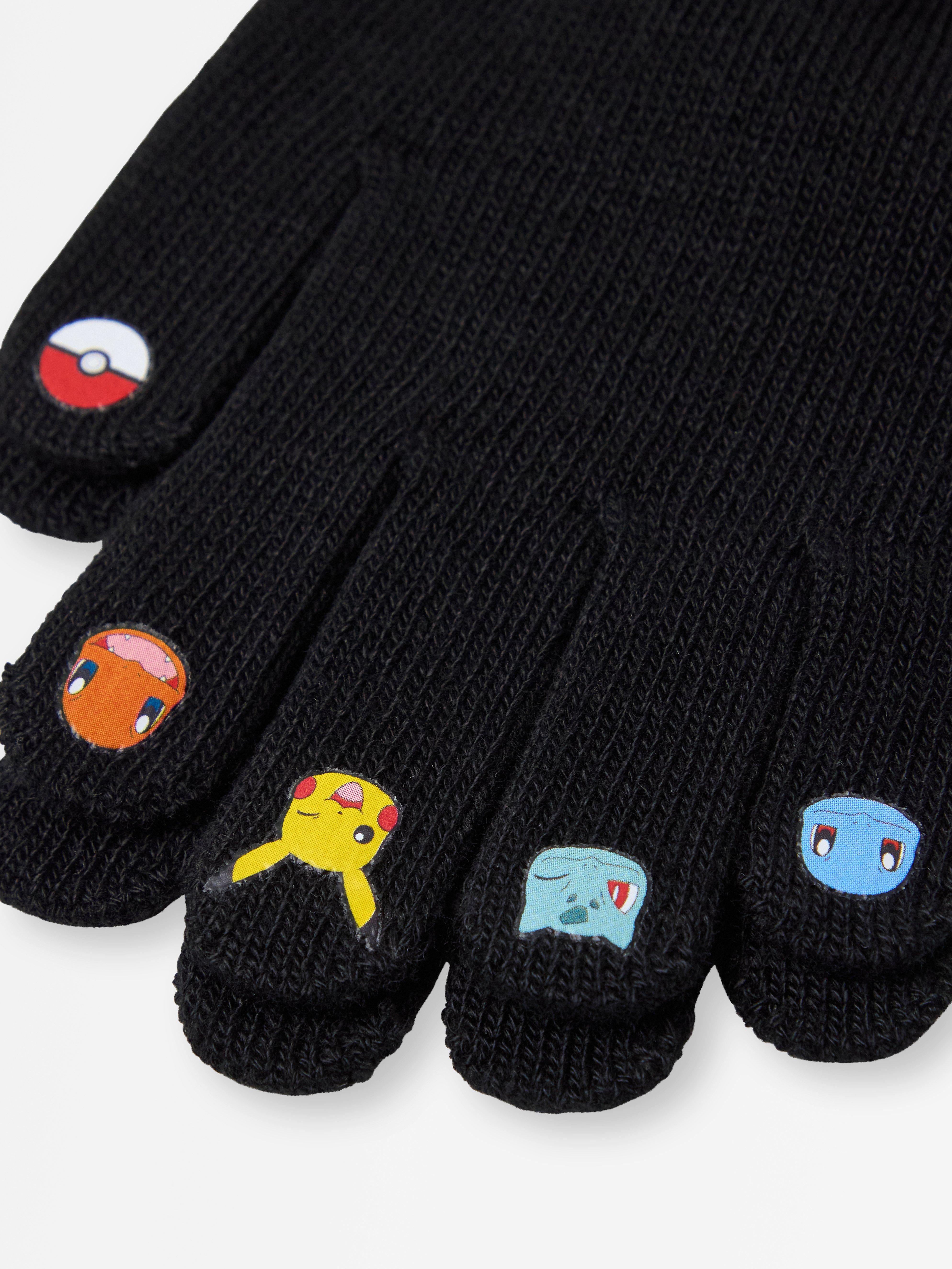 Guantes mágicos Pokémon negros