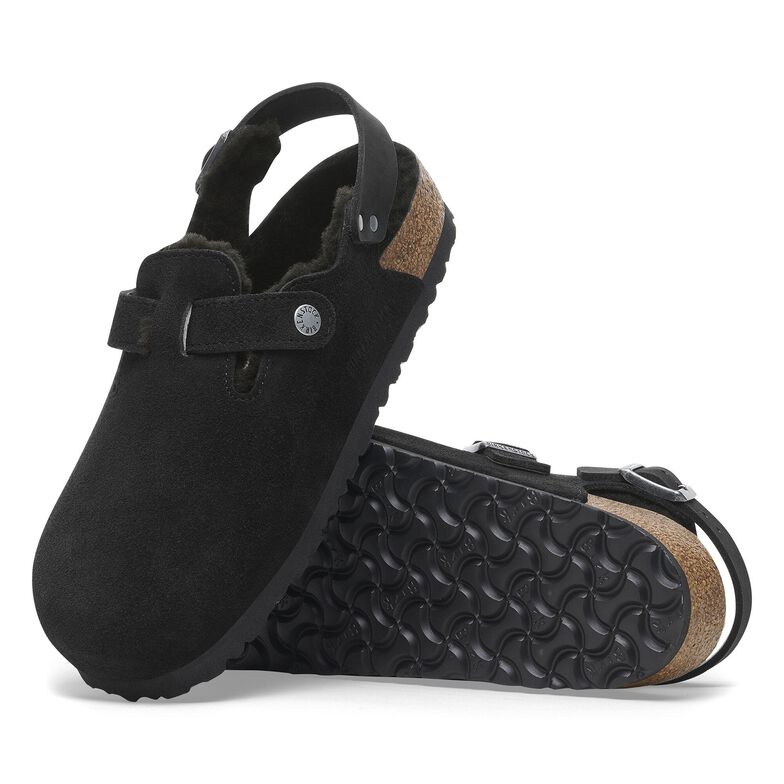 Tokio Shearling Pelle scamosciata/Pelliccia - Black Black