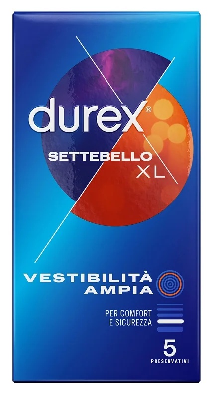 Kondomy DUREX Durex Settebello XL 5 kom