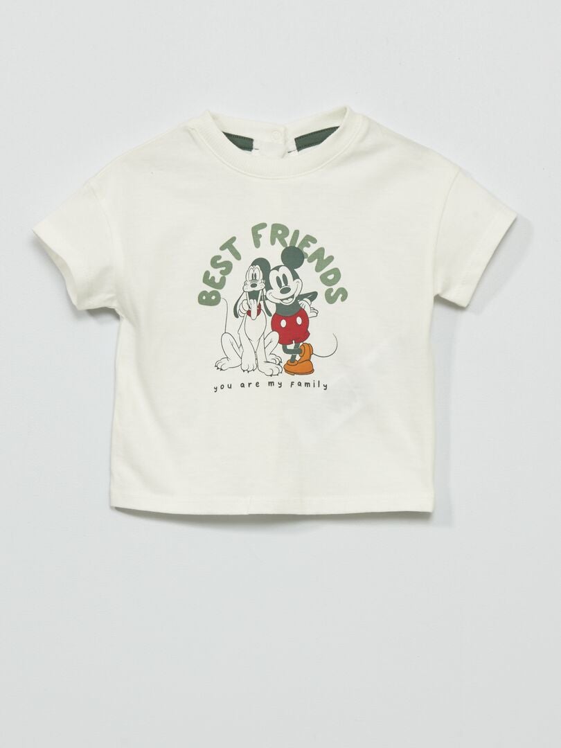 'Disney' Jersey T-shirt - WIT
