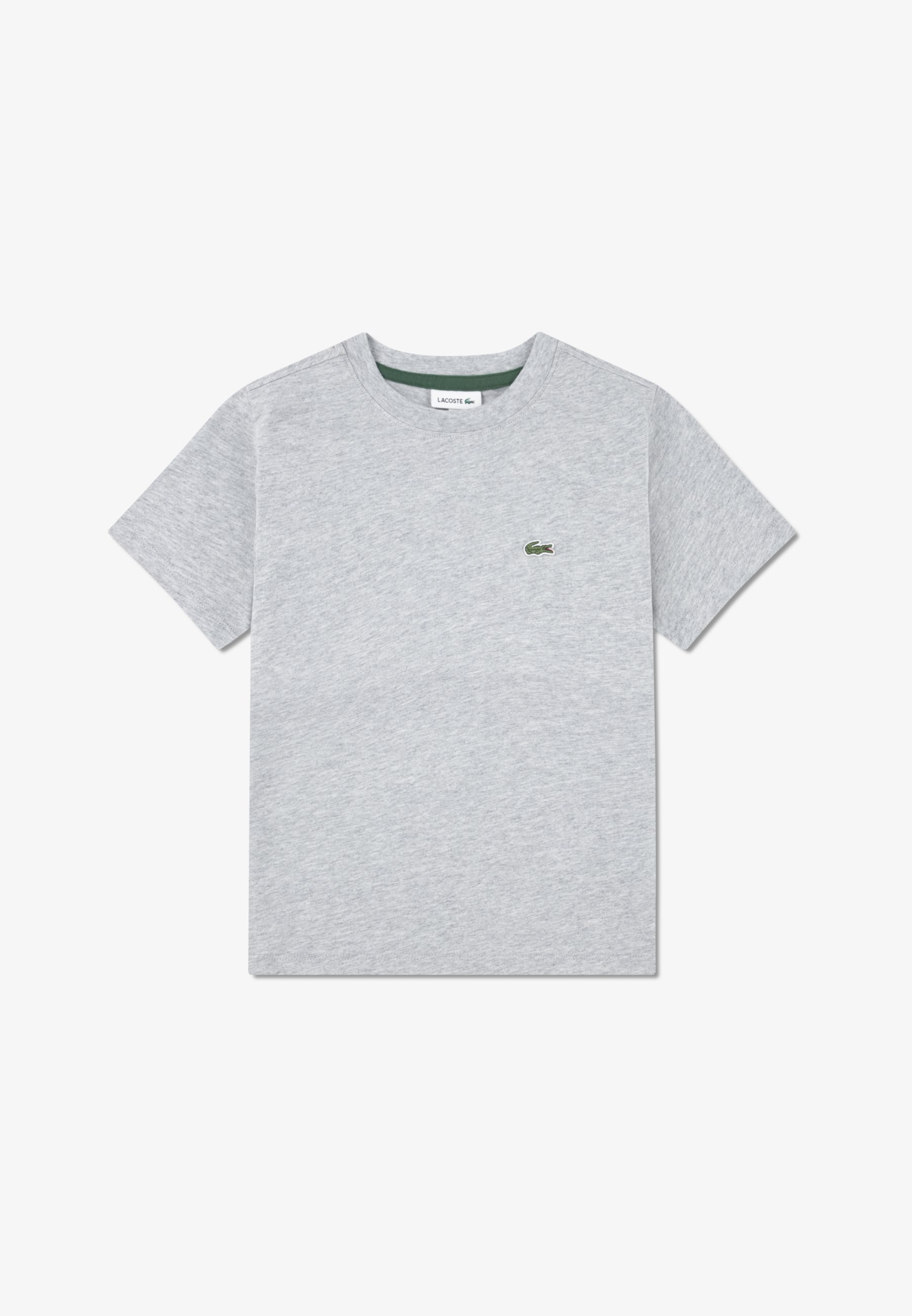 Lacoste CORE TEE - Basic T-Shirt - Argent Chine Heather