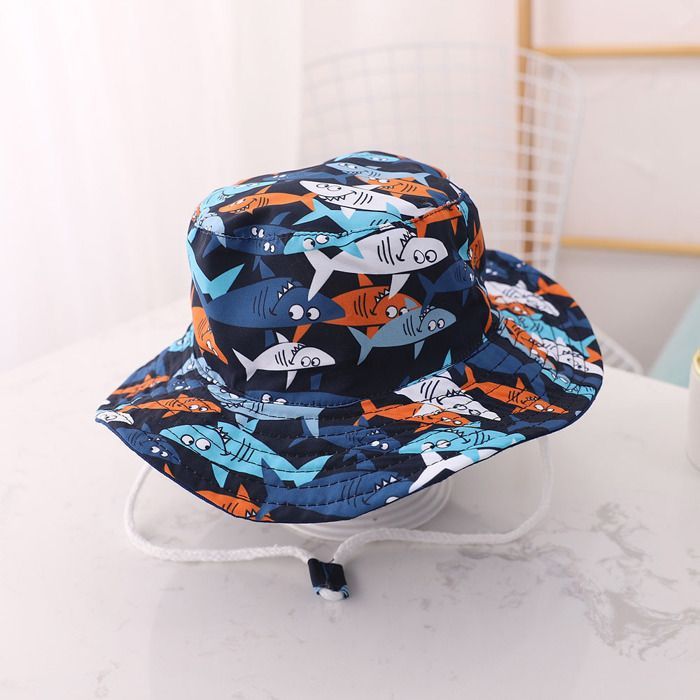 Gorro FUNMOON para niño, gorro de verano para el sol, gorro de playa para bebé, gorro de pescador ajustable para exteriores - 686122