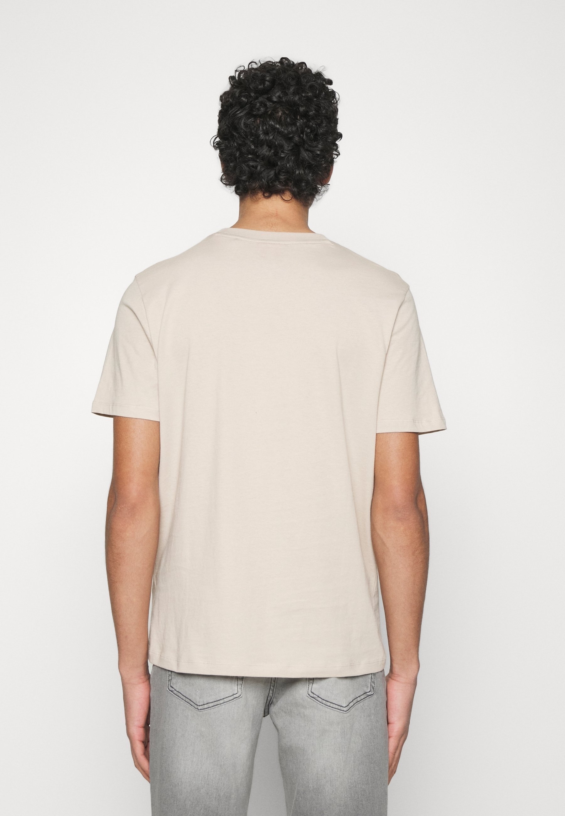 Camiseta básica HUGO - bege