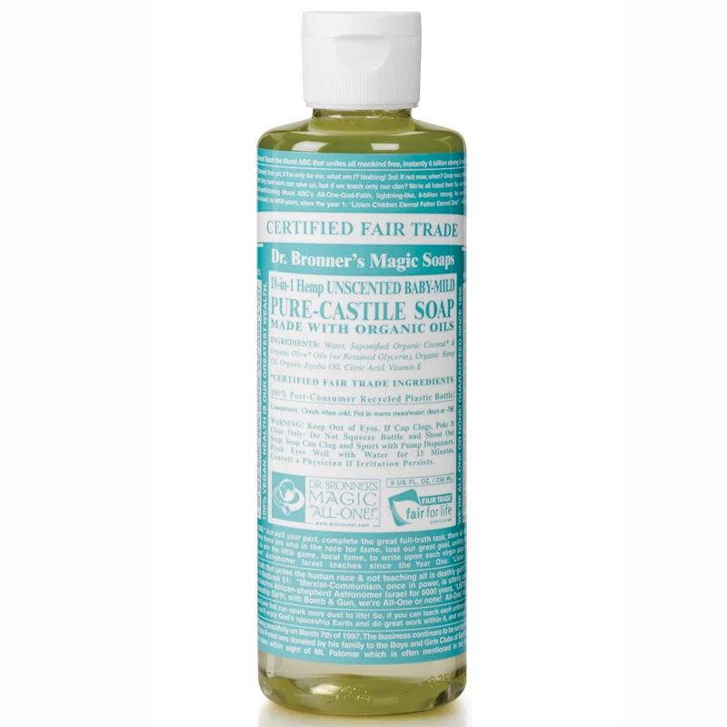 Tekući sapun za bebe bez mirisa 236 ml - Dr. Bronner's