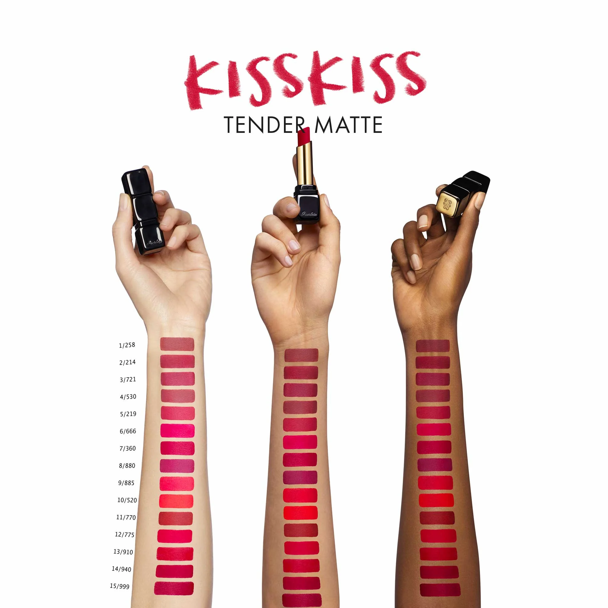 Labbra KissKiss Tender Matte - Rossetto mat, Rossetto
