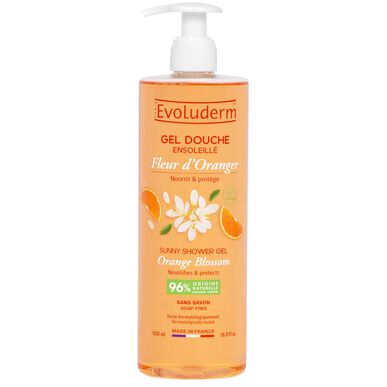 Evoluderm Sunny Appelsiininkukka Suihkugeeli 500 ml 500 ml